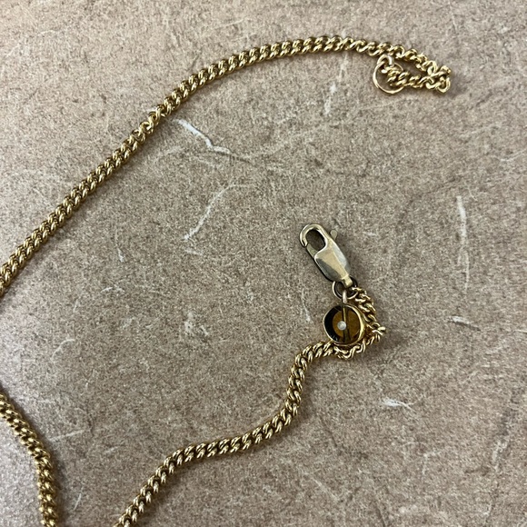 I. Ronni Kappos Elegant Gold and Red Pendant Necklace for Of a Kind - Picture 4 of 5